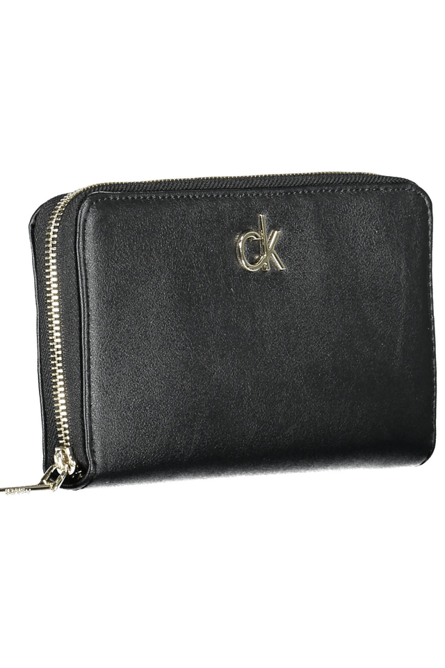 870CALVIN KLEIN PORTAFOGLIO DONNA NERO