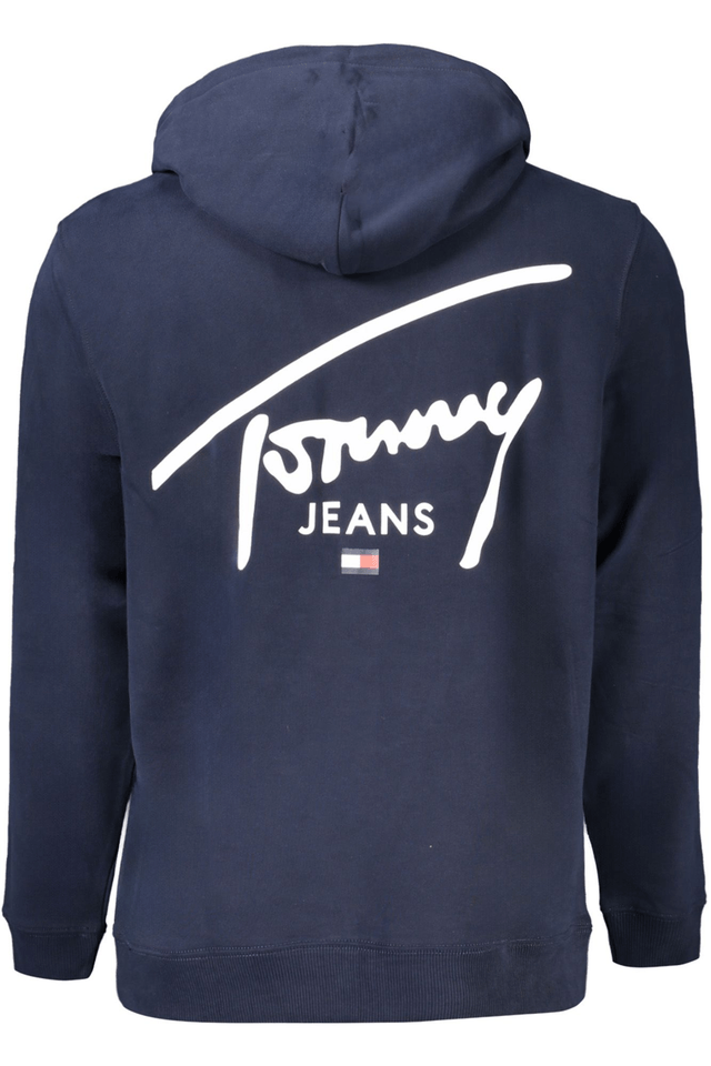 10173TOMMY HILFIGER FELPA SENZA ZIP UOMO BLU