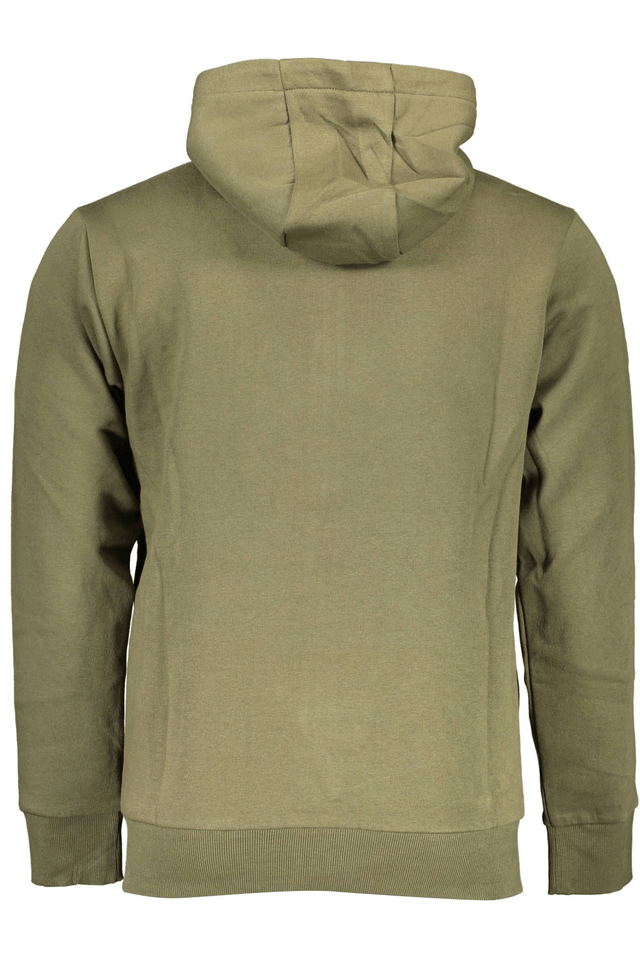 2391U.S. GRAND POLO FELPA CON ZIP UOMO VERDE