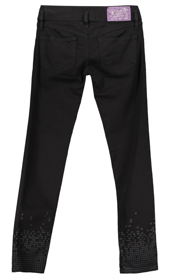 DIESEL JEANS DENIM DONNA NERO