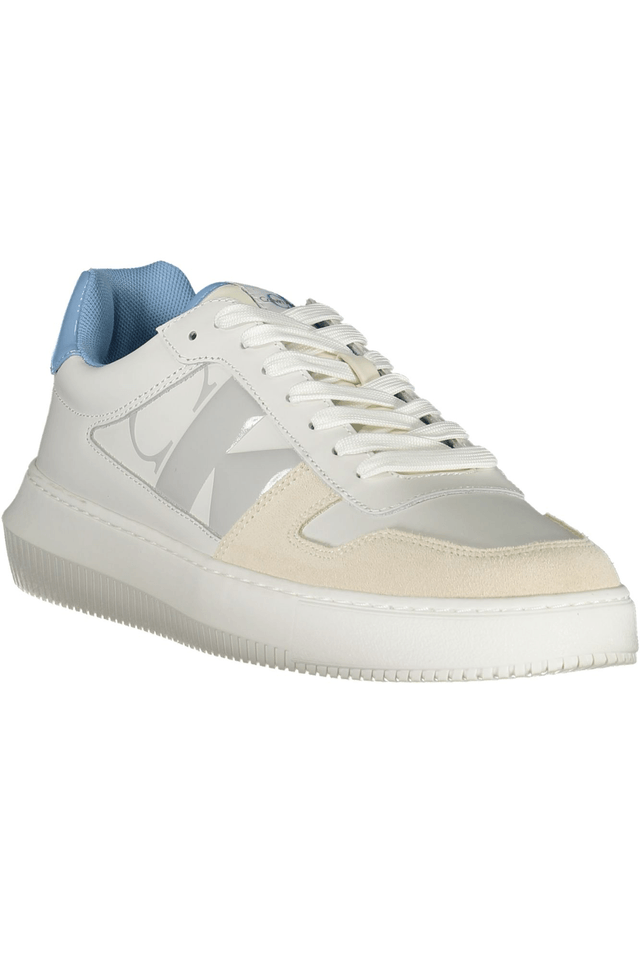 7763CALVIN KLEIN CALZATURA SPORTIVA UOMO BIANCO