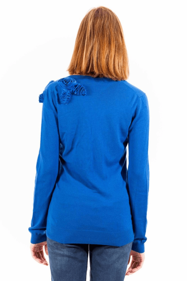 737LOVE MOSCHINO MAGLIA DONNA BLU