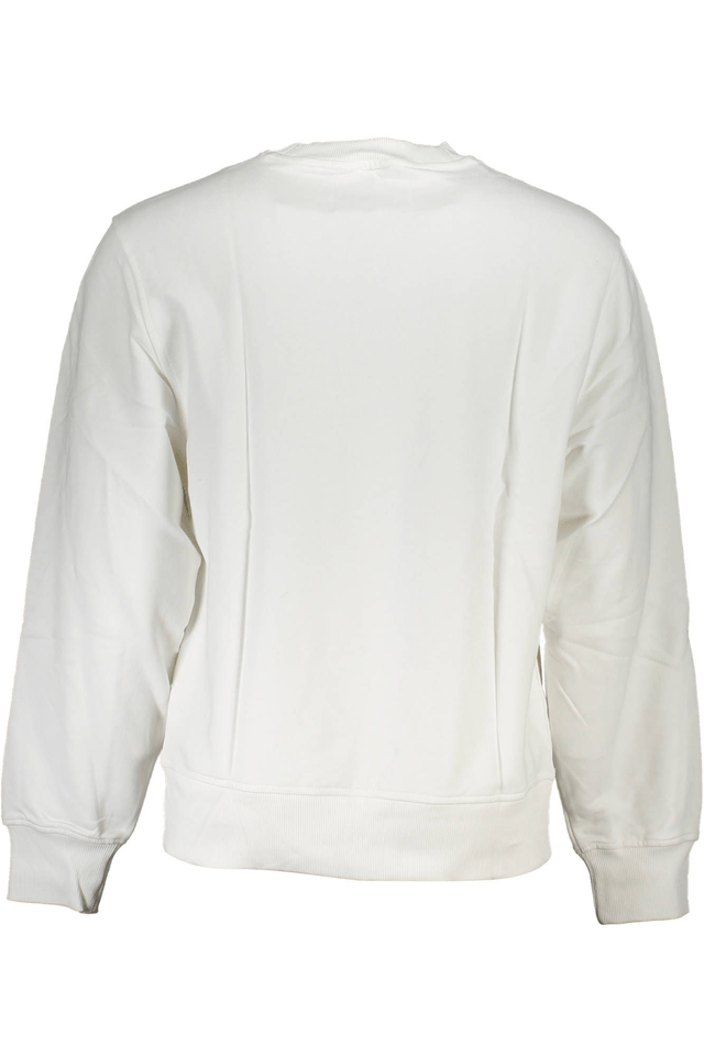 3141CALVIN KLEIN FELPA SENZA ZIP UOMO BIANCO