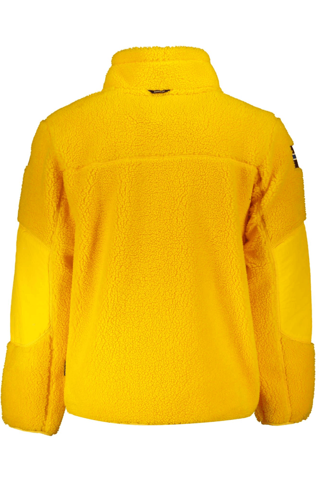 4317NAPAPIJRI FELPA SENZA ZIP UOMO GIALLO