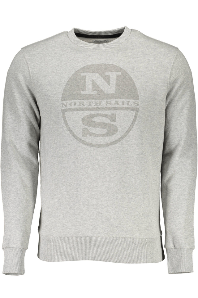 330NORTH SAILS FELPA SENZA ZIP UOMO GRIGIO