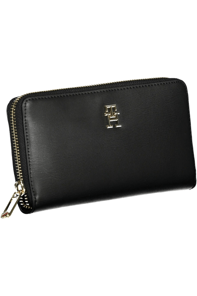 2845TOMMY HILFIGER PORTAFOGLIO DONNA NERO