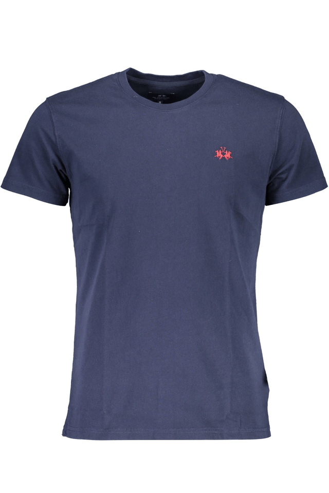 1957LA MARTINA T-SHIRT MANICHE CORTE UOMO BLU