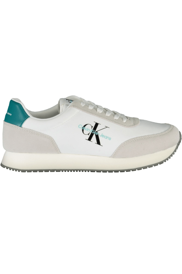 7757CALVIN KLEIN CALZATURA SPORTIVA UOMO BIANCO