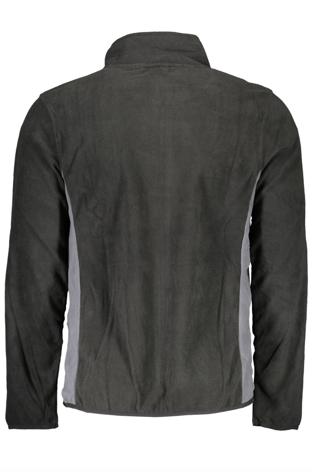 2261NORWAY 1963 FELPA CON ZIP UOMO NERO