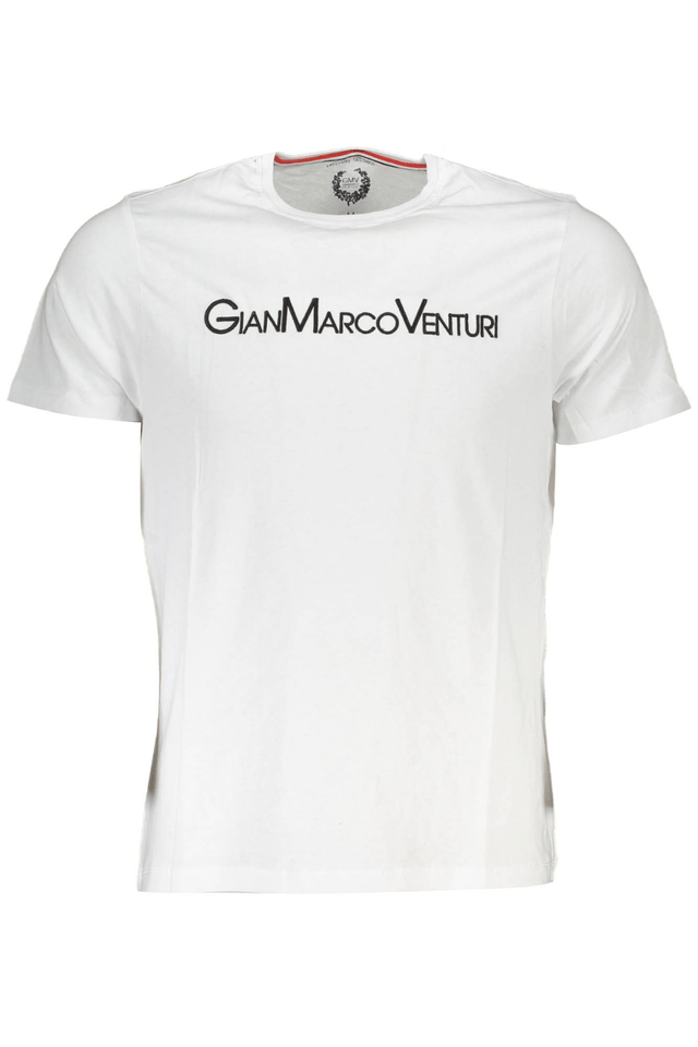 4031GIAN MARCO VENTURI T-SHIRT MANICHE CORTE UOMO BIANCO