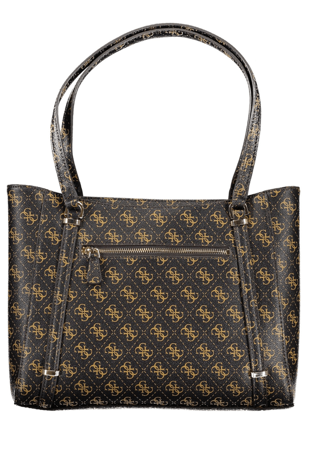 10455GUESS JEANS BORSA DONNA MARRONE