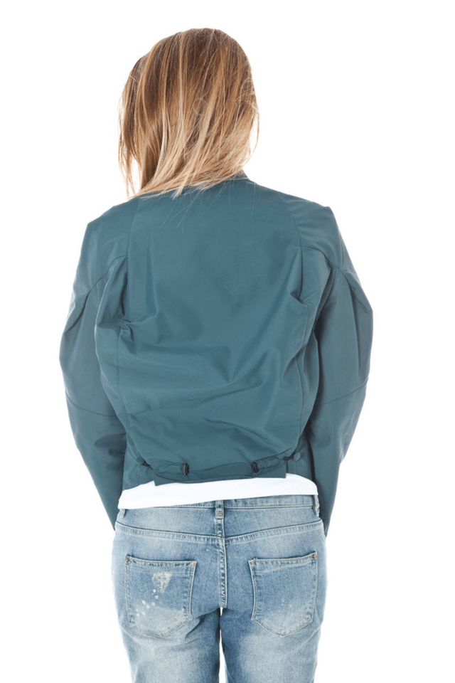 427CALVIN KLEIN GIACCA SPORTIVA DONNA VERDE
