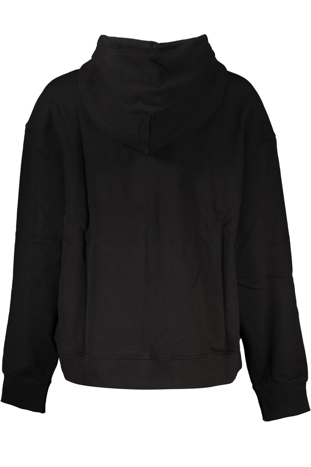 6959TOMMY HILFIGER FELPA CON ZIP DONNA NERO