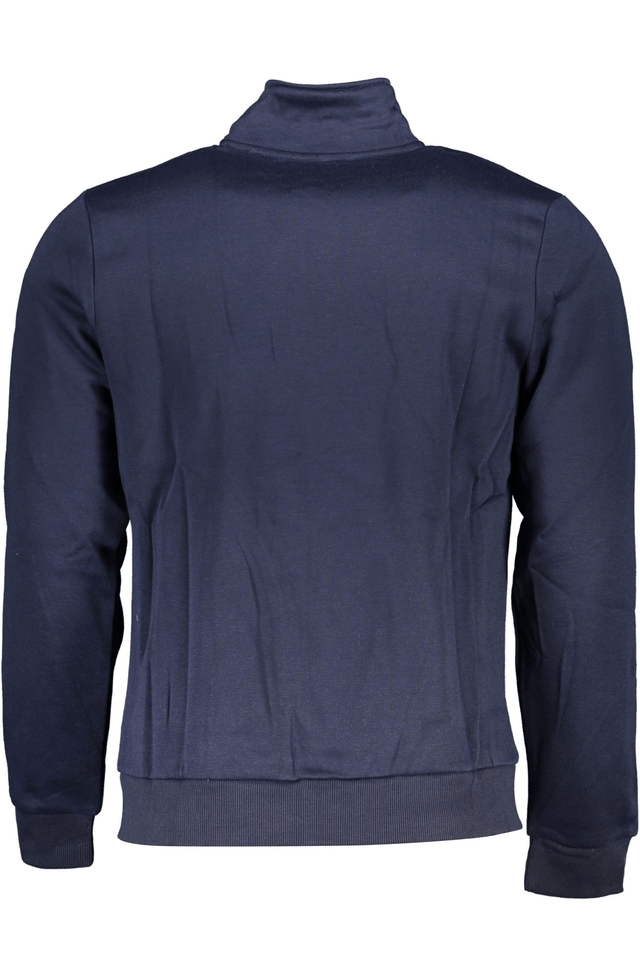 6175GIAN MARCO VENTURI FELPA CON ZIP UOMO BLU