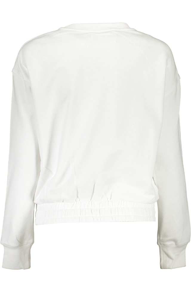 1848CALVIN KLEIN FELPA SENZA ZIP DONNA BIANCO