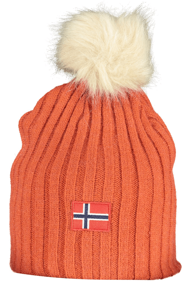 5901NORWAY 1963 BERRETTO DONNA ARANCIO
