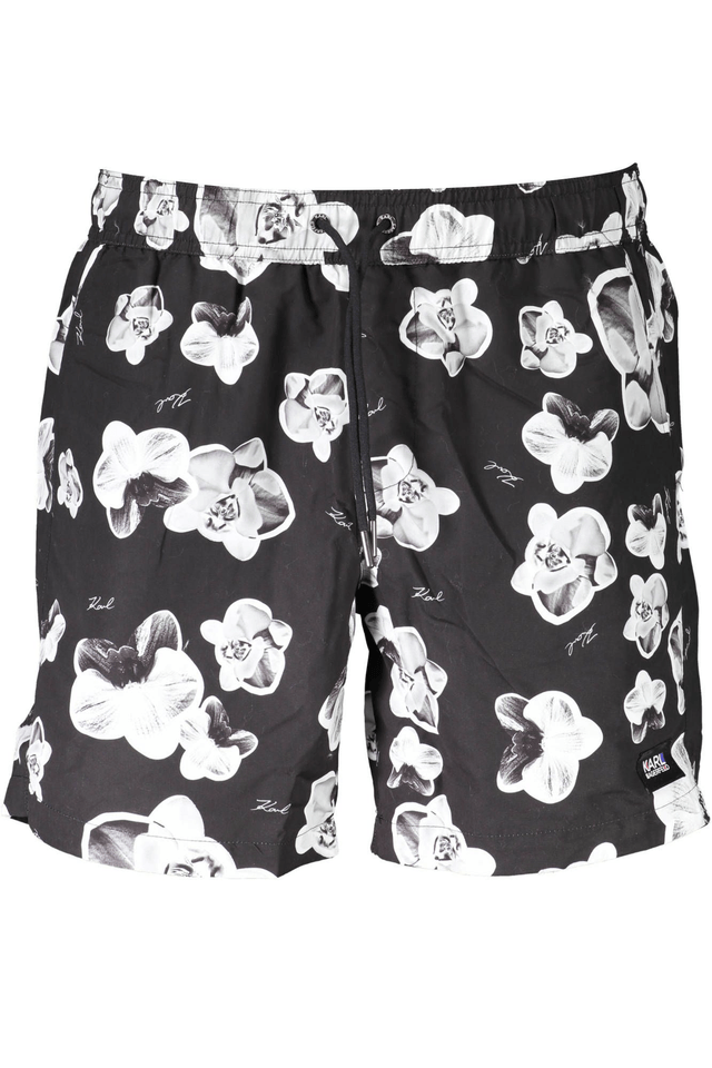 314KARL LAGERFELD BEACHWEAR COSTUME PARTE SOTTO UOMO NERO