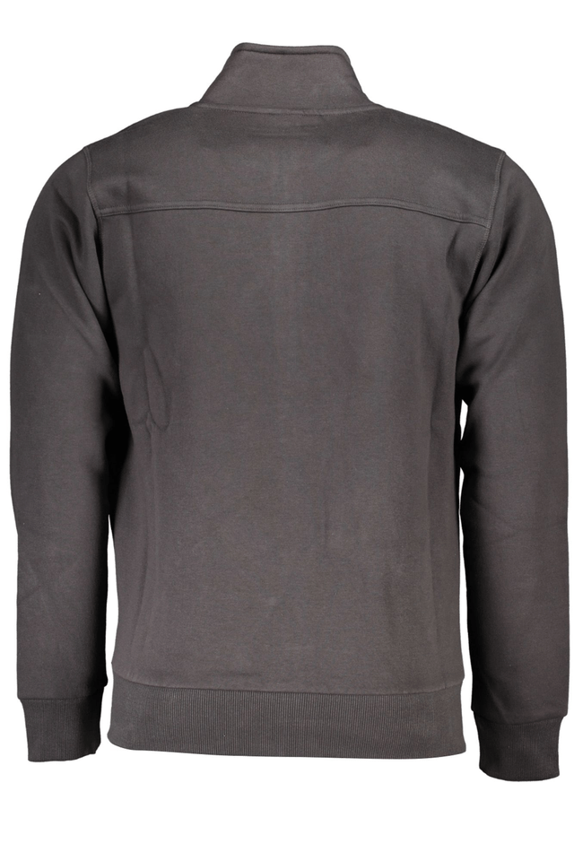 4829U.S. GRAND POLO FELPA CON ZIP UOMO GRIGIO