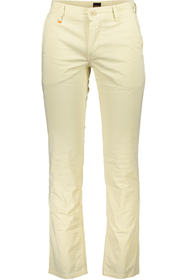 7598HUGO BOSS PANTALONE UOMO BEIGE
