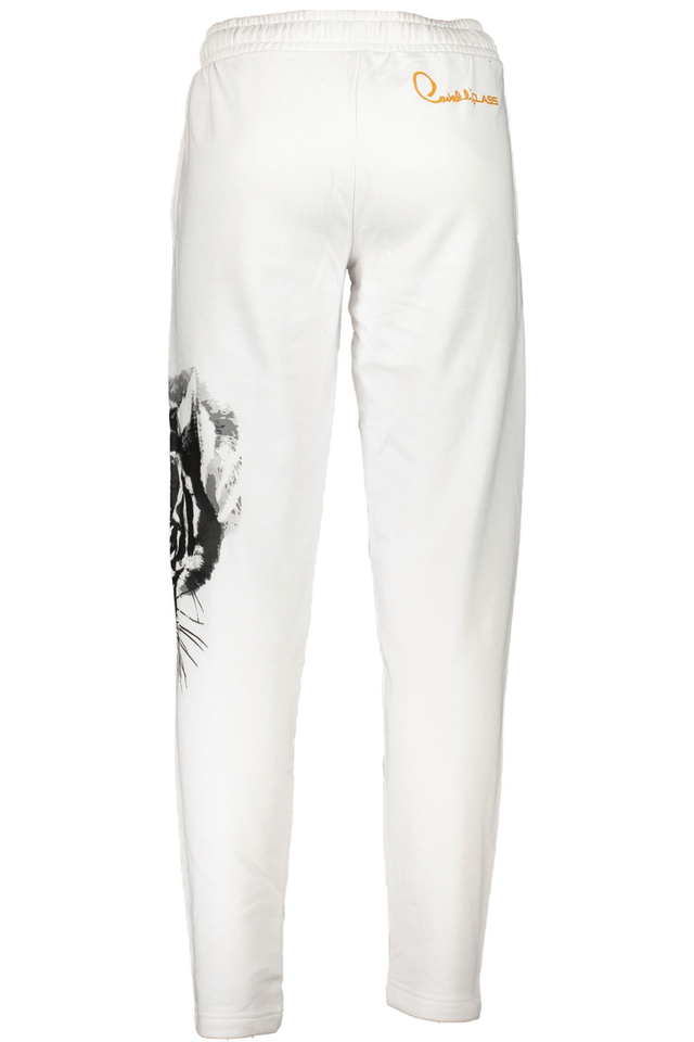 6767CAVALLI CLASS PANTALONE UOMO BIANCO