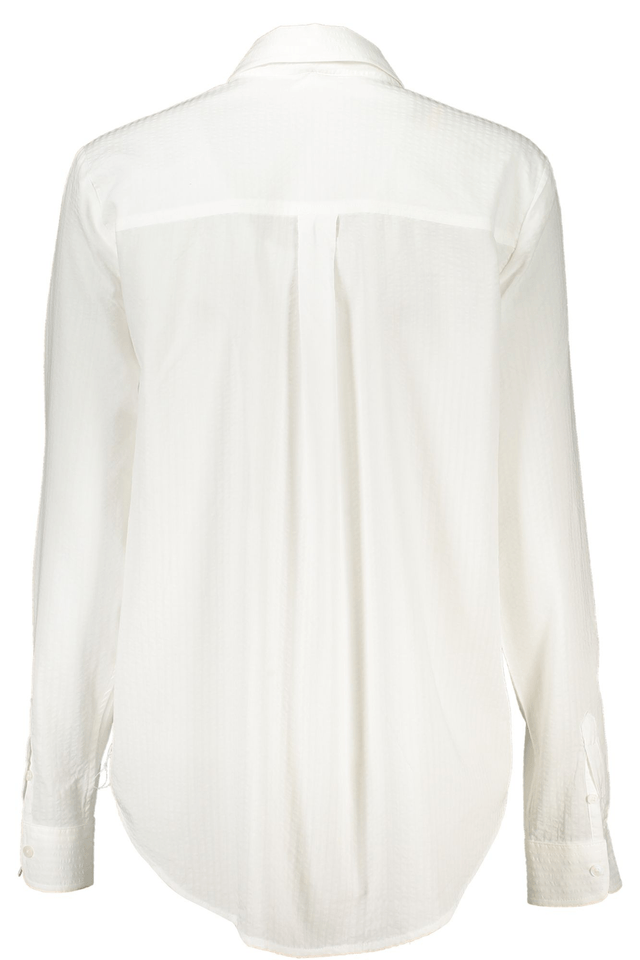 7051DESIGUAL CAMICIA MANICHE LUNGHE DONNA BIANCO