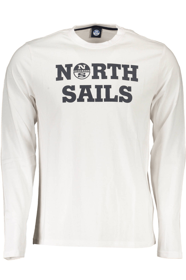 2503NORTH SAILS T-SHIRT MANICHE LUNGHE UOMO BIANCO
