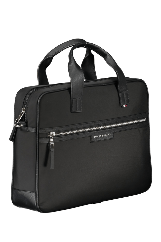 6359TOMMY HILFIGER CARTELLA UOMO NERO