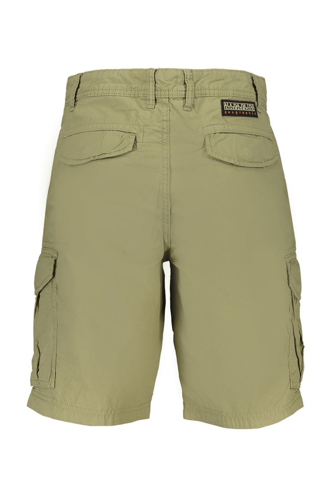 8427NAPAPIJRI PANTALONE BERMUDA UOMO VERDE