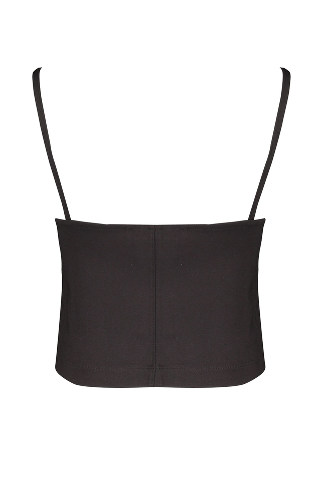 9798CALVIN KLEIN TOP DONNA NERO