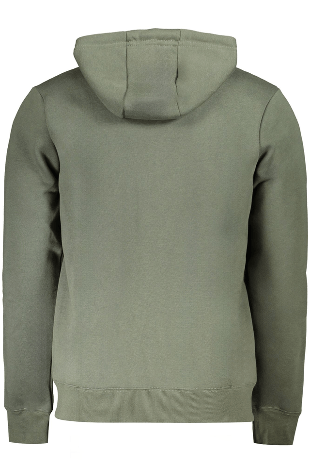 NORWAY 1963 FELPA CON ZIP UOMO VERDE