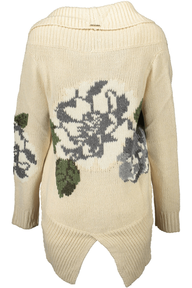 1094BLUGIRL CARDIGAN DONNA BEIGE
