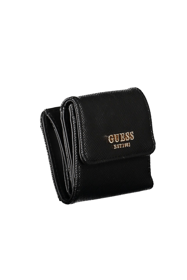 3077GUESS JEANS PORTAFOGLIO DONNA NERO