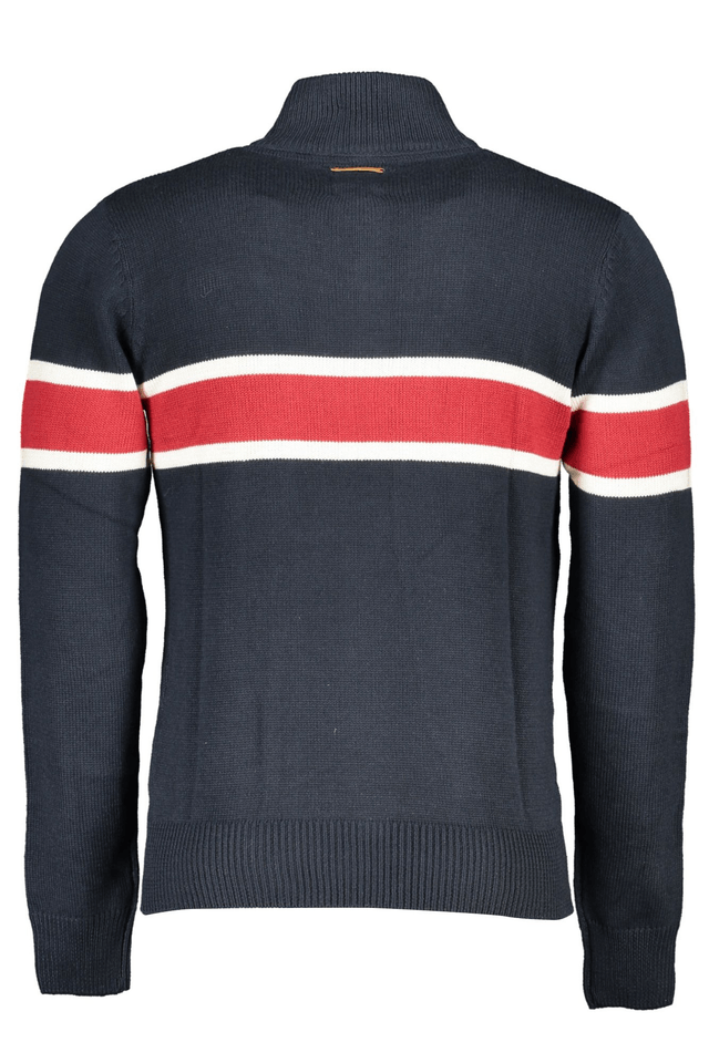 6149GIAN MARCO VENTURI MAGLIA UOMO BLU