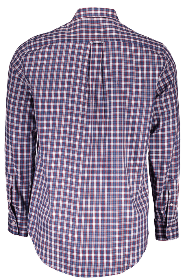488GANT CAMICIA MANICHE LUNGHE UOMO BLU