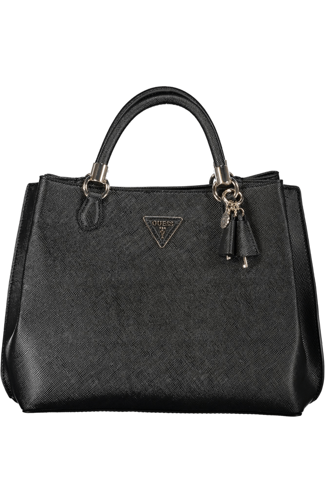 6864GUESS JEANS BORSA DONNA NERO