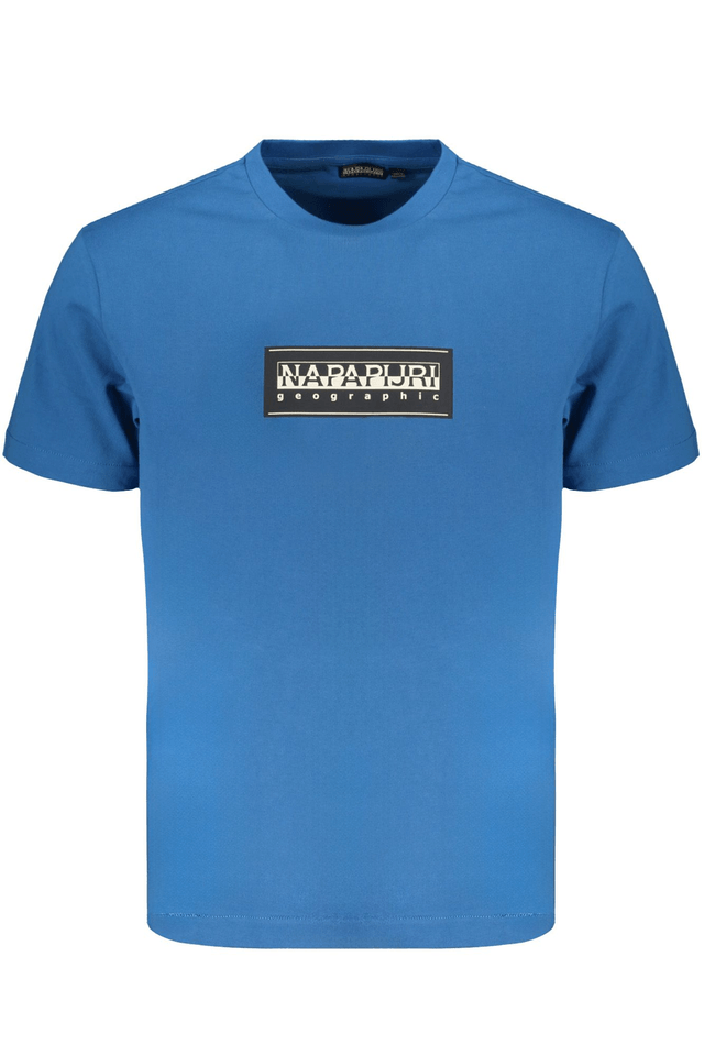 9961NAPAPIJRI T-SHIRT MANICHE CORTE UOMO BLU