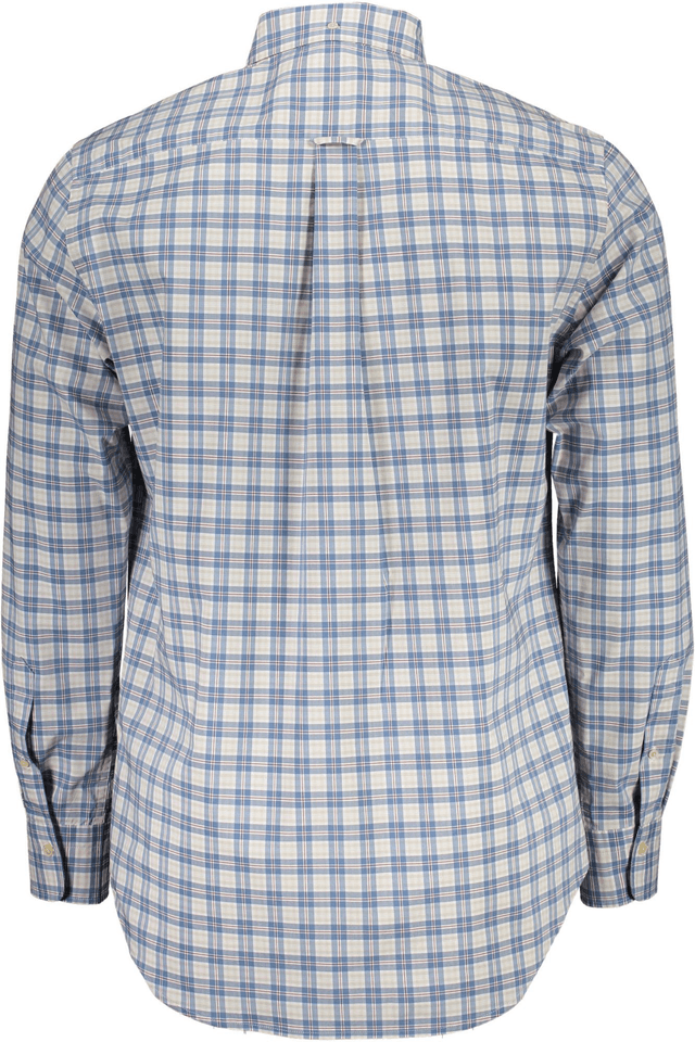 309GANT CAMICIA MANICHE LUNGHE UOMO BLU