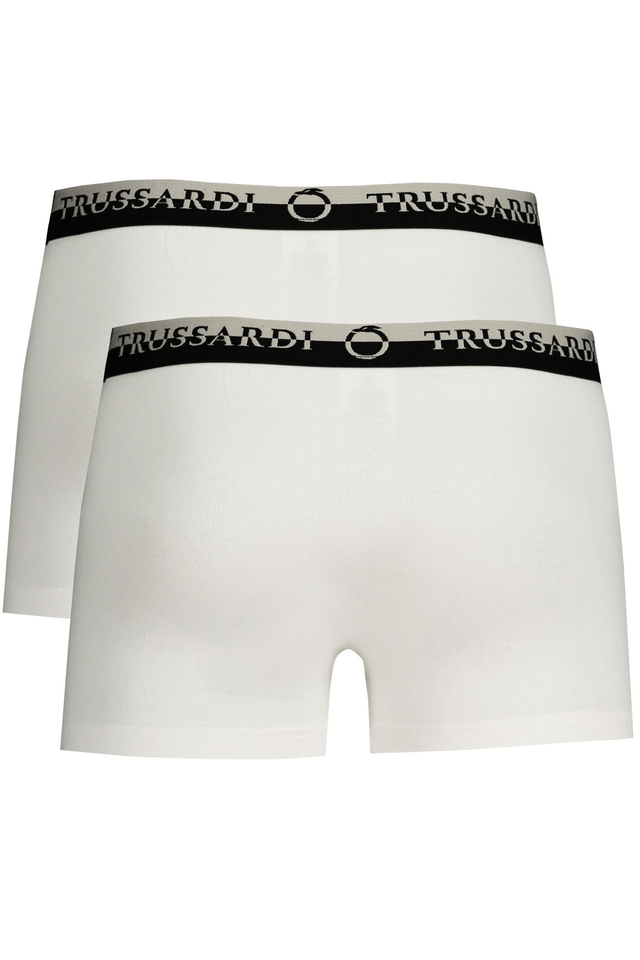 9499TRUSSARDI BOXER UOMO BIANCO