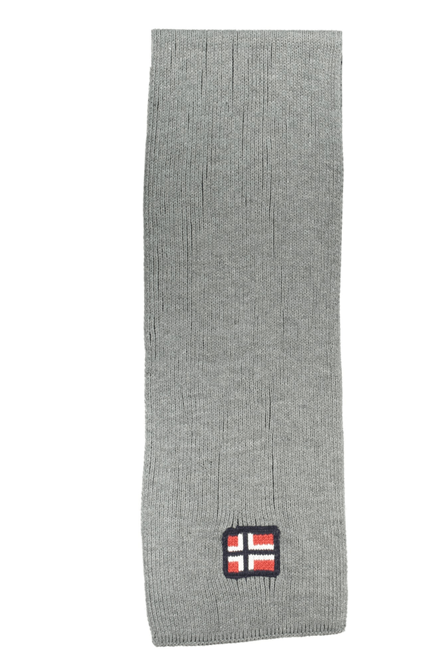 5949NORWAY 1963 SCIARPA UOMO GRIGIO