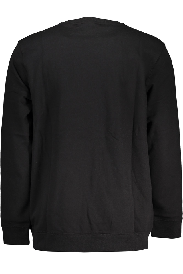 5849VANS FELPA SENZA ZIP UOMO NERO