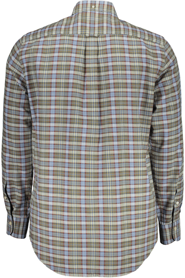 951GANT CAMICIA MANICHE LUNGHE UOMO VERDE