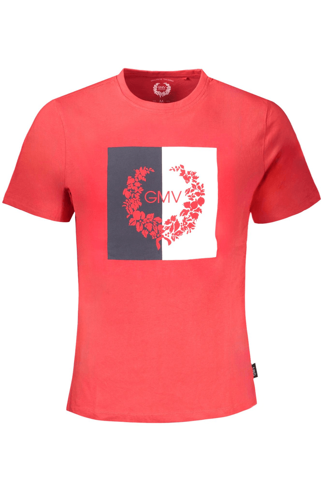 9558GIAN MARCO VENTURI T-SHIRT MANICHE CORTE UOMO ROSSO