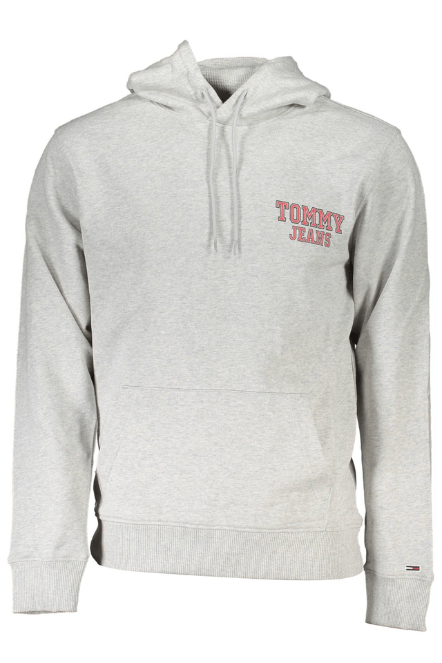 3110TOMMY HILFIGER FELPA SENZA ZIP UOMO GRIGIO