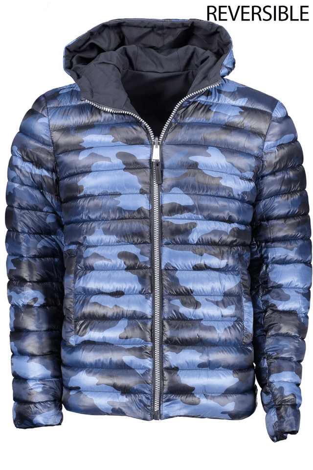 1271PLEIN SPORT GIUBBOTTO UOMO BLU