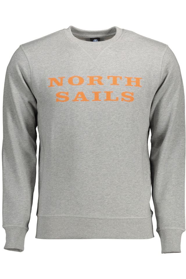 1685NORTH SAILS FELPA SENZA ZIP UOMO GRIGIO