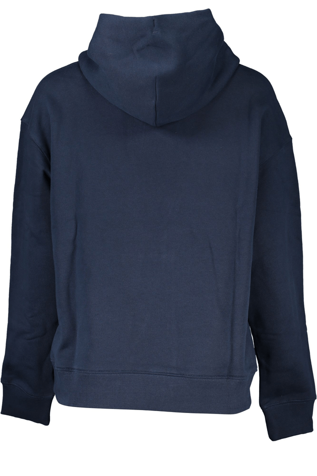 6916TOMMY HILFIGER FELPA SENZA ZIP DONNA BLU
