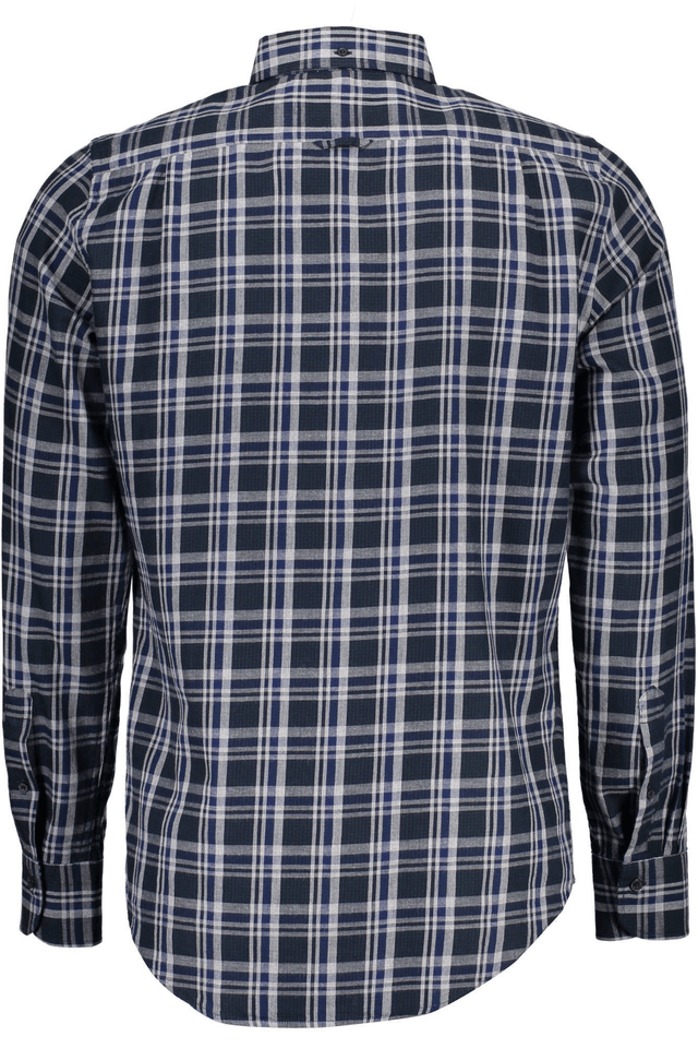 376GANT CAMICIA MANICHE LUNGHE UOMO BLU
