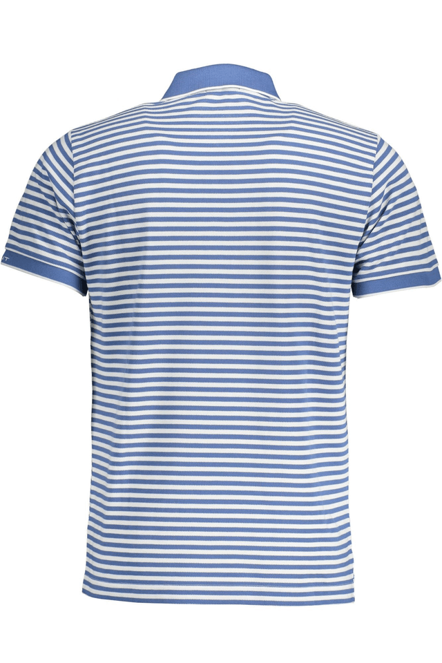 564GANT POLO MANICHE CORTE UOMO BLU