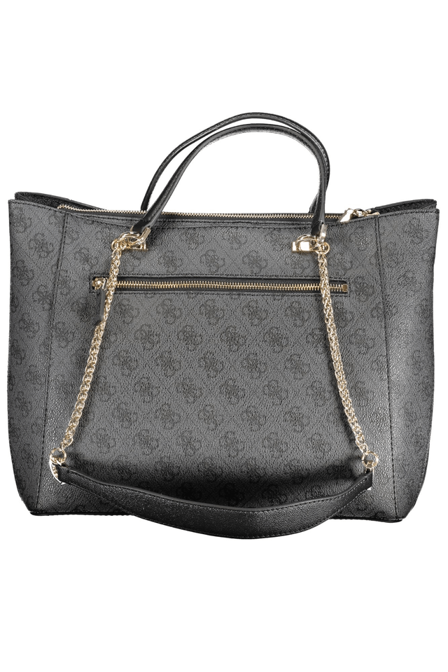 9677GUESS JEANS BORSA DONNA NERO