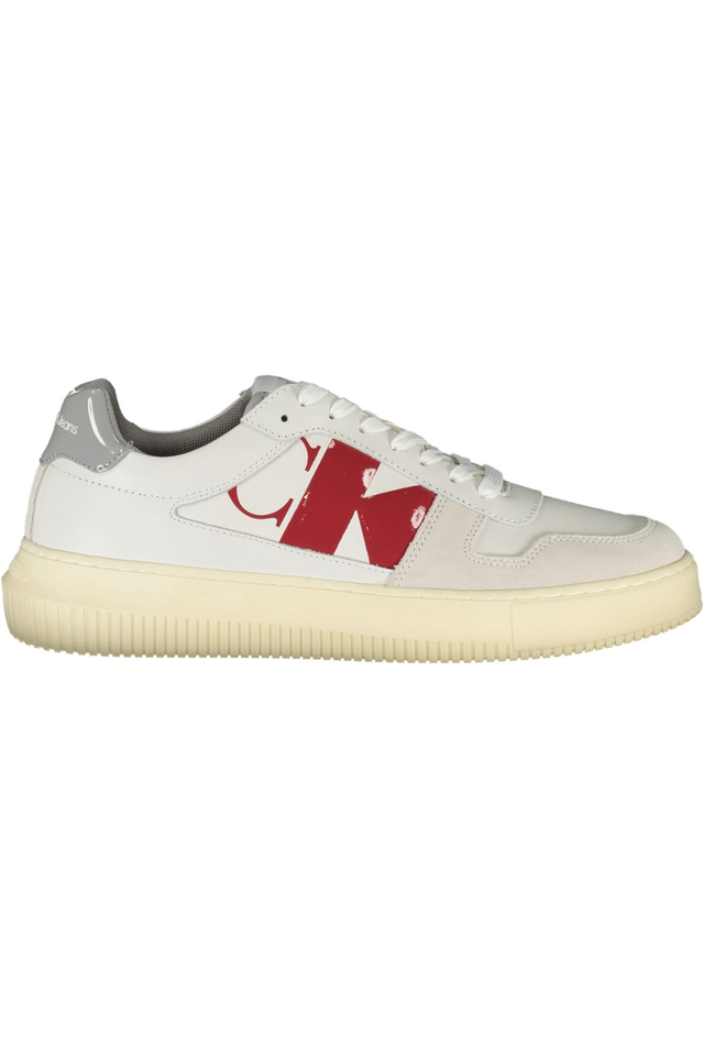 7762CALVIN KLEIN CALZATURA SPORTIVA UOMO BIANCO